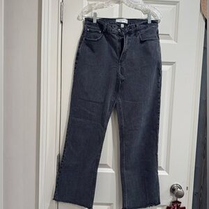A&F Curve Love Low Rise Baggy Jean